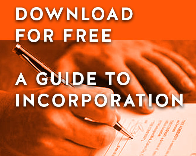 How to get incorporated